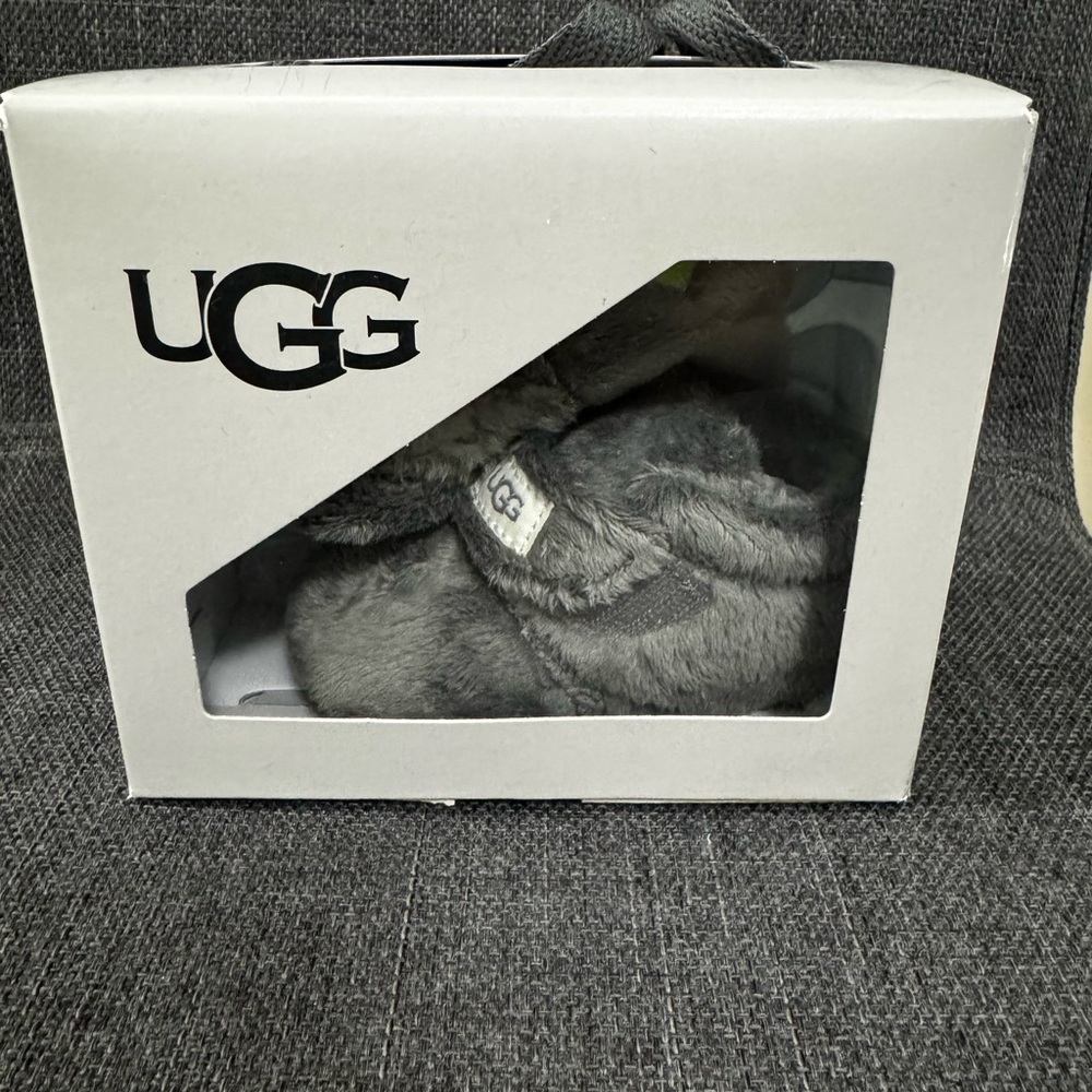 UGG Charcoal Baby Booties